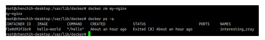 remove docker